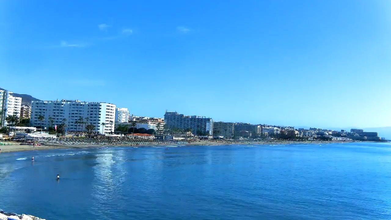 Förhandsvisning av direktsänd kamera för Benalmadena paplūdimio tiesioginė kamera